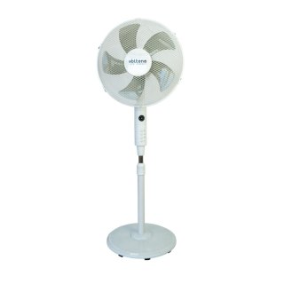 VOLTENO WENTYLATOR PODŁOGOWY BIAŁY+ WYŚWIETLACZ 40cm