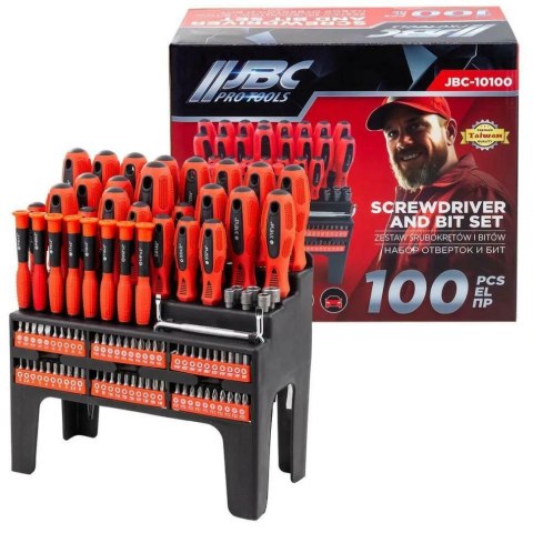 WKRĘTAKI + BITY kpl.100el. /JBC WKRĘTAKI + BITY kpl.100el. /JBC