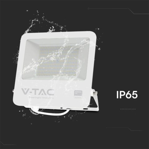 Projektor LED V-TAC 100W 100Lm/W Przewód 1mb SAMSUNG CHIP Biały VT-44104 6500K 8700lm 5 Lat Gwarancji Projektor LED V-TAC 100W 100Lm/W Przewód 1mb SAMSUNG CHIP Biały VT-44104 6500K 8700lm 5 Lat Gwarancji