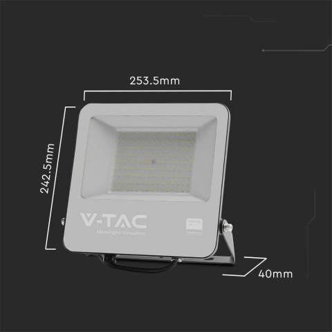 Projektor LED V-TAC 100W 100Lm/W Przewód 1mb SAMSUNG CHIP Czarny VT-44104 4000K 8700lm 5 Lat Gwarancji Projektor LED V-TAC 100W 100Lm/W Przewód 1mb SAMSUNG CHIP Czarny VT-44104 4000K 8700lm 5 Lat Gwarancji