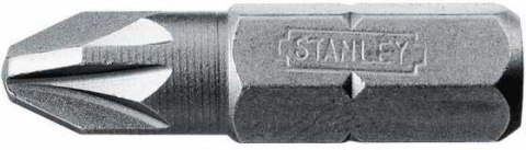 STANLEY KOŃCÓWKA ŚRUBOKRĘTOWA / BIT PZ 2 /25szt STANLEY KOŃCÓWKA ŚRUBOKRĘTOWA / BIT PZ 2 /25szt