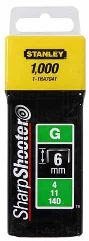 STANLEY ZSZYWKI G 8mm 1000 STANLEY ZSZYWKI G 8mm 1000
