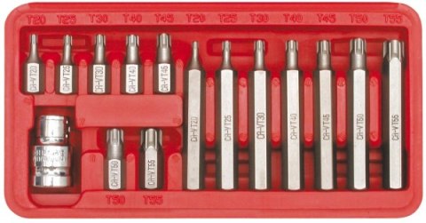 VOREL KOŃCÓWKI TORX 15cz. 66580 VOREL KOŃCÓWKI TORX 15cz. 66580