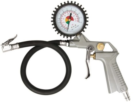 VOREL PISTOLET DO POMPOWANIA Z MANOMETREM 81650 VOREL PISTOLET DO POMPOWANIA Z MANOMETREM 81650