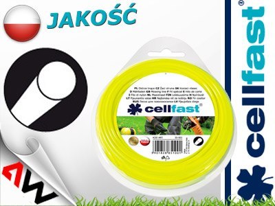 CELLFAST ŻYŁKA TNĄCA STANDARD 3.0*15m/OK. * CELLFAST ŻYŁKA TNĄCA STANDARD 3.0*15m/OK. *