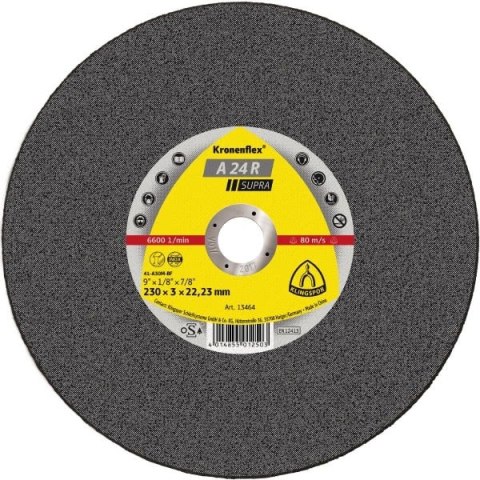 KLINGSPOR TARCZA DO CIĘCIA METALU 400mm x 4,5mm x 32mm A24R Supra KLINGSPOR TARCZA DO CIĘCIA METALU 400mm x 4,5mm x 32mm A24R Supra