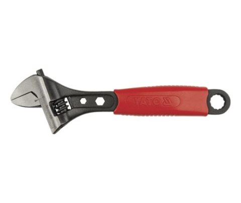YATO KLUCZ NASTAWNY / SZWED 260mm GUMOWANA RĘKOJEŚĆ 2172 YATO KLUCZ NASTAWNY / SZWED 260mm GUMOWANA RĘKOJEŚĆ 2172