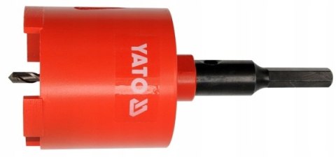 YATO KORONA DIAMENTOWA 68mm UCHWYT HEX 6045 YATO KORONA DIAMENTOWA 68mm UCHWYT HEX 6045