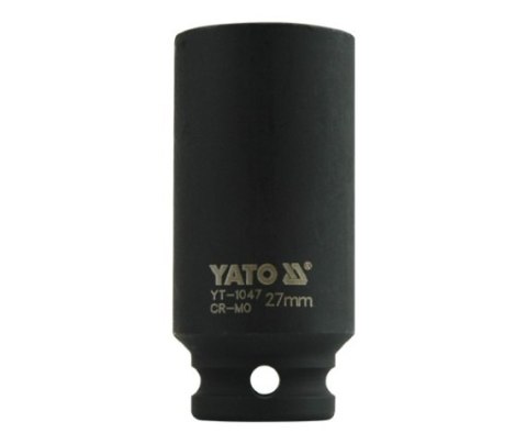 YATO NASADKA UDAROWA 6-KĄTNA 1/2" DŁUGA 27mm YATO NASADKA UDAROWA 6-KĄTNA 1/2" DŁUGA 27mm
