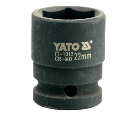 YATO NASADKA UDAROWA 6-KĄTNA 1/2" KRÓTKA 22mm YATO NASADKA UDAROWA 6-KĄTNA 1/2" KRÓTKA 22mm