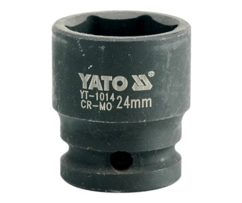 YATO NASADKA UDAROWA 6-KĄTNA 1/2" KRÓTKA 24mm YATO NASADKA UDAROWA 6-KĄTNA 1/2" KRÓTKA 24mm