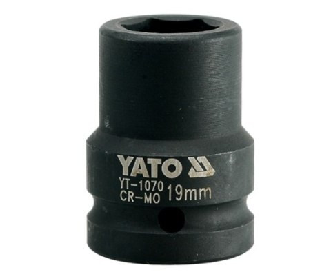 YATO NASADKA UDAROWA 6-KĄTNA 3/4" KRÓTKA 19mm YATO NASADKA UDAROWA 6-KĄTNA 3/4" KRÓTKA 19mm