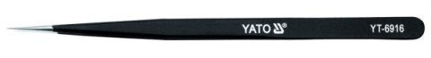 YATO PĘSETA PROSTA ANTYSTATYCZNA 140mm POWLEKANA 6916 YATO PĘSETA PROSTA ANTYSTATYCZNA 140mm POWLEKANA 6916