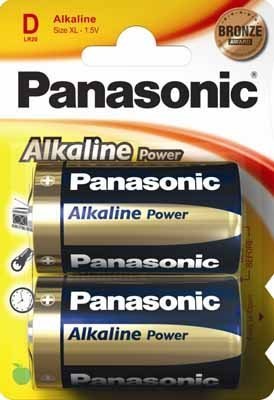 PANASONIC BATERIA ALKAICZNA LR20APB BLISTER 2szt.