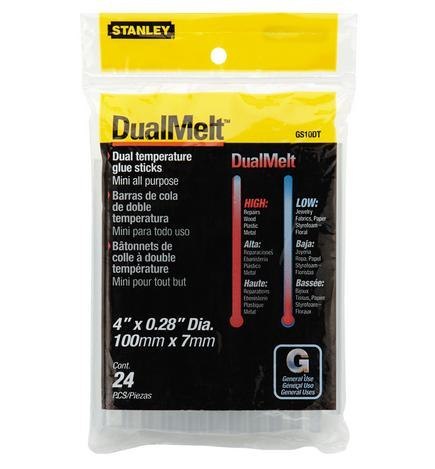 STANLEY KLEJ DUAL TEMP MINI 7mm 4"/24szt. STANLEY KLEJ DUAL TEMP MINI 7mm 4"/24szt.