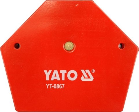 YATO KĄTOWNIK SPAWALNICZY MAGNETYCZNY 111x136x24mm 0867 YATO KĄTOWNIK SPAWALNICZY MAGNETYCZNY 111x136x24mm 0867