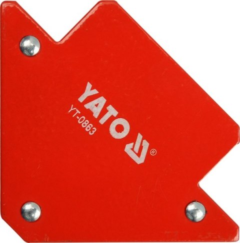 YATO KĄTOWNIK SPAWALNICZY MAGNETYCZNY 82x120x13mm 0863 YATO KĄTOWNIK SPAWALNICZY MAGNETYCZNY 82x120x13mm 0863
