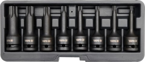 YATO KLUCZE TORX UDAROWE 8 elem. 1065 YATO KLUCZE TORX UDAROWE 8 elem. 1065
