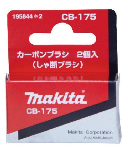 CZ.MAKITA SZCZOTKI WĘGLOWE CB-175 2szt. CZ.MAKITA SZCZOTKI WĘGLOWE CB-175 2szt.