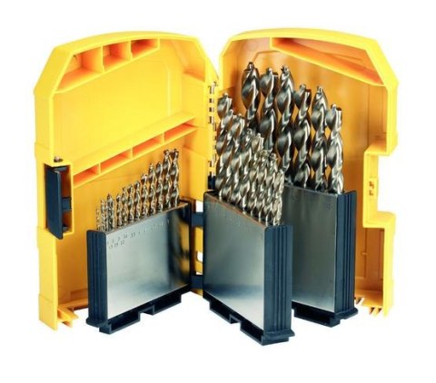 DEWALT ZESTAW WIERTEŁ HSS-G DO METALU 29szt. W KASECIE TOUGH CASE DEWALT ZESTAW WIERTEŁ HSS-G DO METALU 29szt. W KASECIE TOUGH CASE