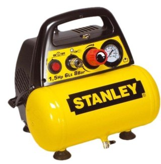STANLEY KOMPRESOR BEZOLEJOWY 6L 1,5KM 8Bar 180l/min