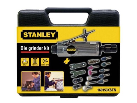 STANLEY SZLIFIERKA PROSTA PNEUMATYCZNA + AKCESORIA STANLEY SZLIFIERKA PROSTA PNEUMATYCZNA + AKCESORIA