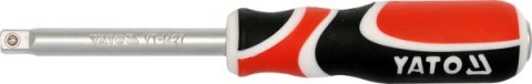 YATO POKRĘTŁO 1/4" Z RĘKOJEŚCIĄ 150mm YATO POKRĘTŁO 1/4" Z RĘKOJEŚCIĄ 150mm