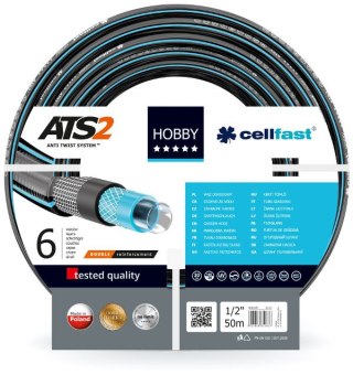 CELLFAST WĄŻ OGRODOWY HOBBY ATS 1/2" 25mb *
