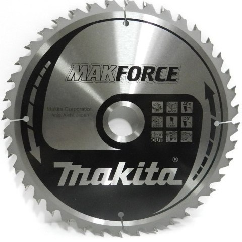 PIŁA TARCZOWA DO DREWNA 355x30 60z MAKFORCE >>>B-32421 PIŁA TARCZOWA DO DREWNA 355x30 60z MAKFORCE >>>B-32421