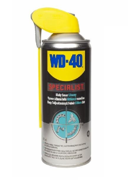 WD-40 PREPARAT SMAR LITOWY BIAŁY 400ml WD-40 PREPARAT SMAR LITOWY BIAŁY 400ml