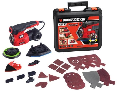 BLACK+DECKER SZLIFIERKA OSCYLACYJNA WIELOFUNKCYJNA 220W KA280K BLACK+DECKER SZLIFIERKA OSCYLACYJNA WIELOFUNKCYJNA 220W KA280K