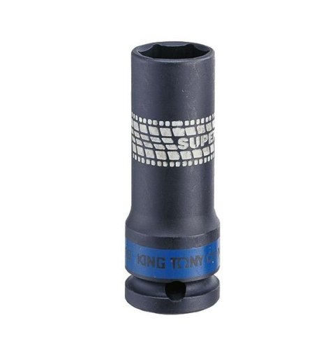 KING TONY NASADKA DŁUGA UDAROWA CIENKOŚCIENNA 1/2" 21mm x 80mm 6-KĄT DO ALUFELG KING TONY NASADKA DŁUGA UDAROWA CIENKOŚCIENNA 1/2" 21mm x 80mm 6-KĄT DO ALUFELG