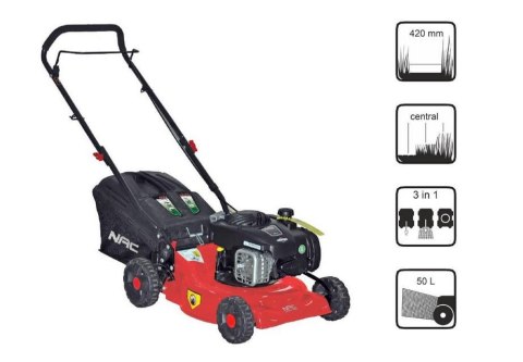 NAC KOSIARKA SPALINOWA BEZ NAPĘDU 42cm BRIGGS & STRATTON 125cc LP42-450E NAC KOSIARKA SPALINOWA BEZ NAPĘDU 42cm BRIGGS & STRATTON 125cc LP42-450E