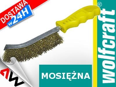 WOLFCRAFT SZCZOTKA RĘCZNA MOSIEŻNA WOLFCRAFT SZCZOTKA RĘCZNA MOSIEŻNA