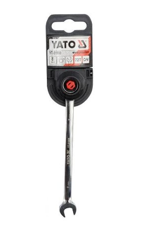 YATO KLUCZ PŁASKO-OCZKOWY Z GRZECHOTKĄ 7 mm 01907
