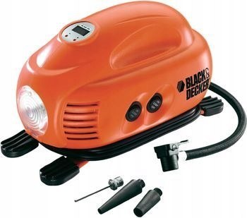 BLACK+DECKER KOMPRESOR / SPRĘŻARKA MINI 12V 8,3BAR ASI200 BLACK+DECKER KOMPRESOR / SPRĘŻARKA MINI 12V 8,3BAR ASI200