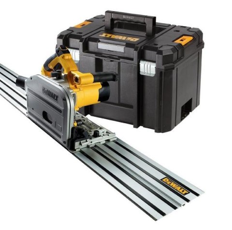 DEWALT PILARKA TARCZOWA - ZAGŁĘBIARKA 1300W 165mm DWS520KTR + SZYNA 1,5m TSTAK DEWALT PILARKA TARCZOWA - ZAGŁĘBIARKA 1300W 165mm DWS520KTR + SZYNA 1,5m TSTAK