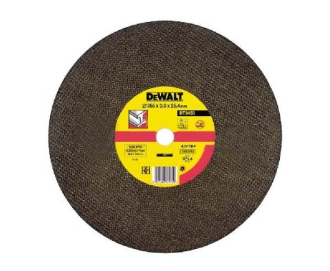 DEWALT TARCZA DO METALU 355 x 3,0 x 25,4mm DEWALT TARCZA DO METALU 355 x 3,0 x 25,4mm