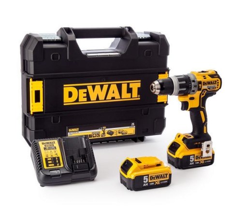 DEWALT WIERTARKO-WKRĘTARKA UDAROWA 18V 70/27Nm 2x5,0Ah LI-ION BRUSHLESS WALIZKA TSTAK DCD796P2 DEWALT WIERTARKO-WKRĘTARKA UDAROWA 18V 70/27Nm 2x5,0Ah LI-ION BRUSHLESS WALIZKA TSTAK DCD796P2