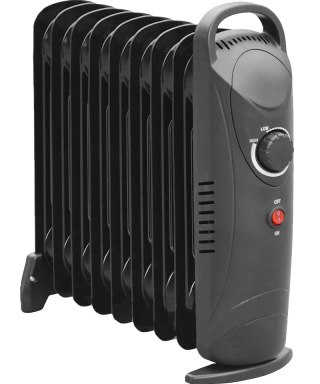 GRZEJNIK OLEJOWY 9-ŻEBEREK 450/900W CZARNY