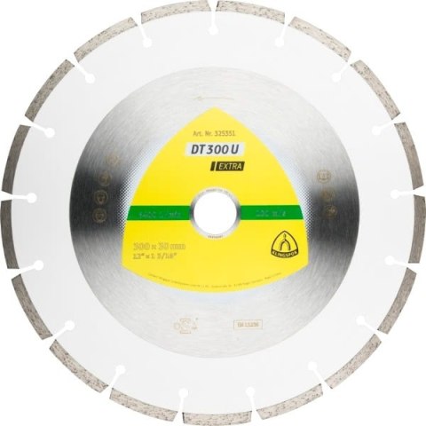 KLINGSPOR TARCZA DIAMENTOWA SEGMENTOWA 350mm x 2,8mm x 25,4mm DT300U UNIWERSALNA KLINGSPOR TARCZA DIAMENTOWA SEGMENTOWA 350mm x 2,8mm x 25,4mm DT300U UNIWERSALNA