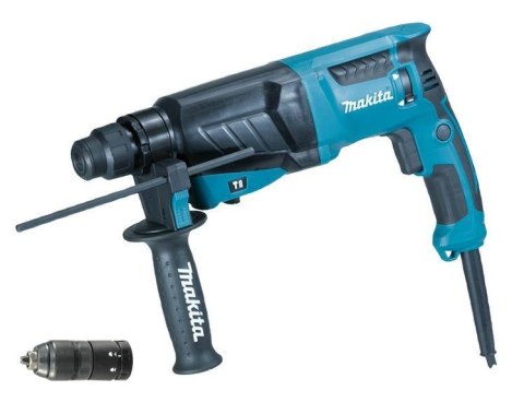 MAKITA MŁOTOWIERTARKA SDS-PLUS Z OPCJĄ KUCIA 800W 2,4J + DODATKOWY UCHWYT HR2630T MAKITA MŁOTOWIERTARKA SDS-PLUS Z OPCJĄ KUCIA 800W 2,4J + DODATKOWY UCHWYT HR2630T