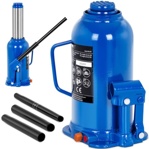 Podnośnik lewarek hydrauliczny słupkowy butelkowy 235 - 445 mm 20 t Podnośnik lewarek hydrauliczny słupkowy butelkowy 235 - 445 mm 20 t