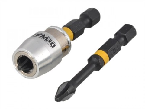 DEWALT KOŃCÓWKA UDAR. PH2x50 /2szt. +UCHWYT MAGNETYCZNY EXTREME IMPACT TORSION DEWALT KOŃCÓWKA UDAR. PH2x50 /2szt. +UCHWYT MAGNETYCZNY EXTREME IMPACT TORSION
