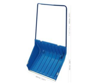 PROSPERPLAST ŁOPATA PODWÓJNA ARCTIC XL NIEBIESKA 86cm