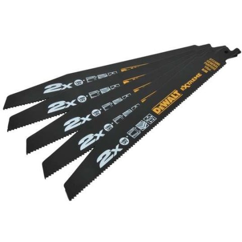 DEWALT BRZESZCZOT DO PIŁY SZABLASTEJ 152x1,4-1,8mm /METAL EXTREME /5szt. DEWALT BRZESZCZOT DO PIŁY SZABLASTEJ 152x1,4-1,8mm /METAL EXTREME /5szt.