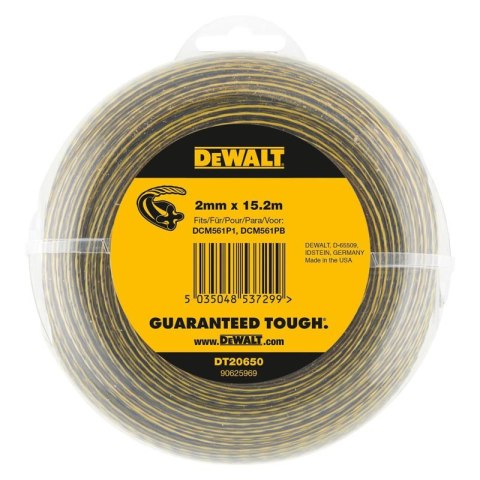 DEWALT ŻYŁKA DO KOSY 2mm 15m DEWALT ŻYŁKA DO KOSY 2mm 15m