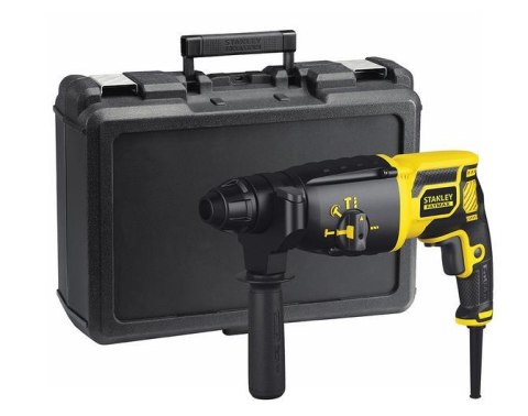 STANLEY MŁOTOWIERTARKA SDS+ 750W 1,8J 3-FUNKCYJNA FME500K STANLEY MŁOTOWIERTARKA SDS+ 750W 1,8J 3-FUNKCYJNA FME500K