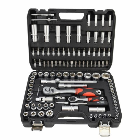 AWTOOLS ZESTAW KLUCZY 108el 1/2" / 1/4" BLACK LINE AWTOOLS ZESTAW KLUCZY 108el 1/2" / 1/4" BLACK LINE