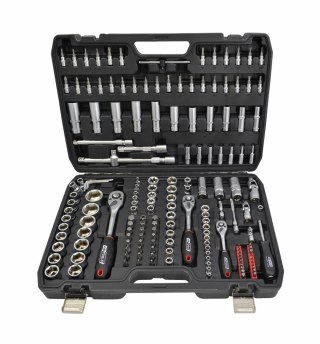 AWTOOLS ZESTAW KLUCZY 173el 1/2"/3/8"/1/4" BLACK LINE